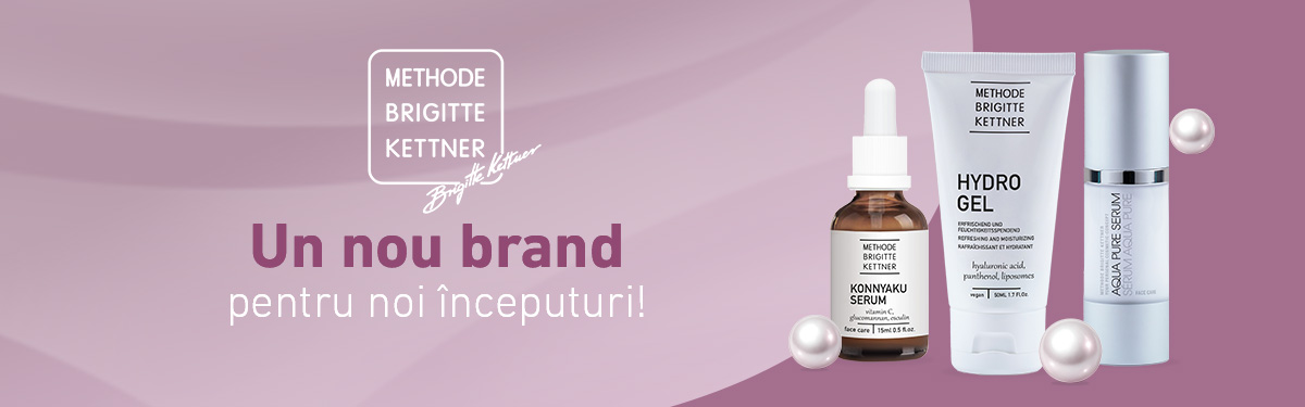 Noutate exclusivă la SisiCosmetice: Methode Brigitte Kettner (MBK)!