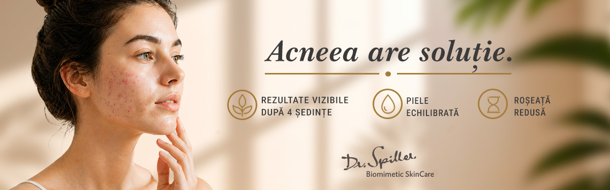 Tu îți tratezi pielea cu acnee?