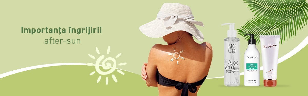 Îngrijirea after-sun: cum calmezi pielea după soare