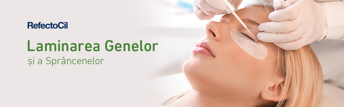 Laminarea genelor și a sprâncenelor