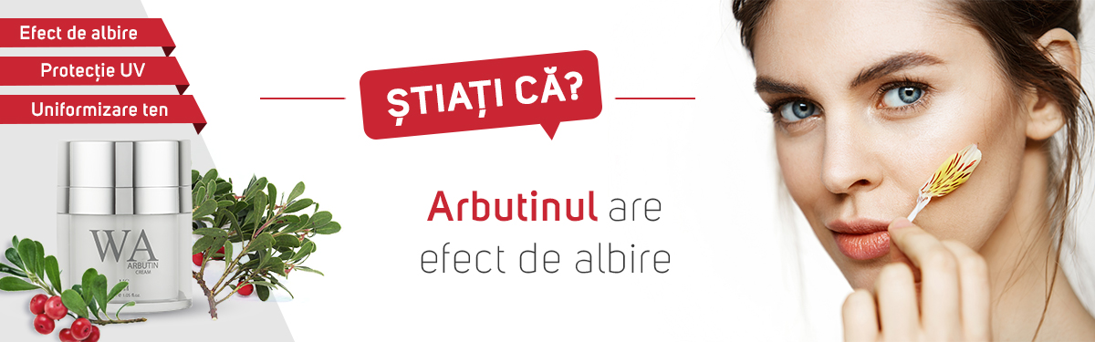 Stiati ca Arbutinul are efect de albire și protejează împotriva radiațiilor UV?