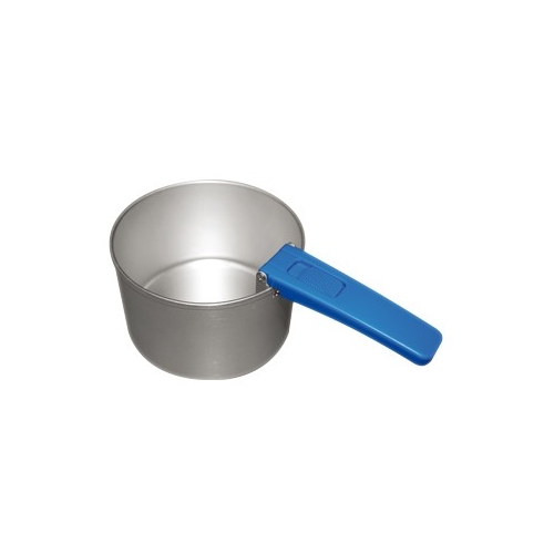 Castron metal cu maner pentru incalzitor ceara de 400 ml