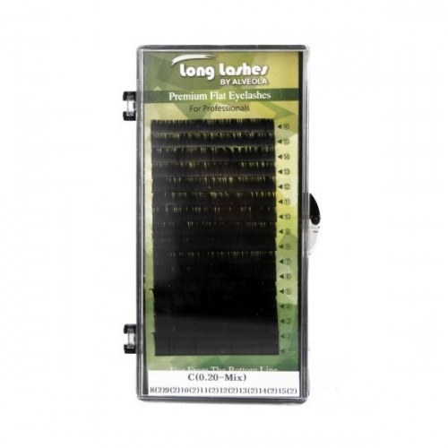 Gene fir cu fir FLAT - C/ 0,20 - 8-9-10-11-12-13-14-15mm - Long Lashes