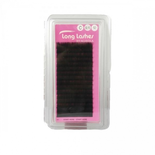 Gene fir cu fir - C/ 0,15 - 12mm - negru - Long Lashes