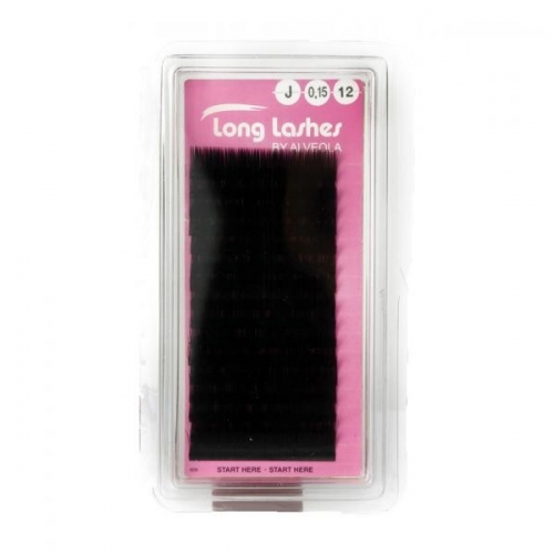 Gene fir cu fir - J/ 0,15 - 12mm - negru - Long Lashes
