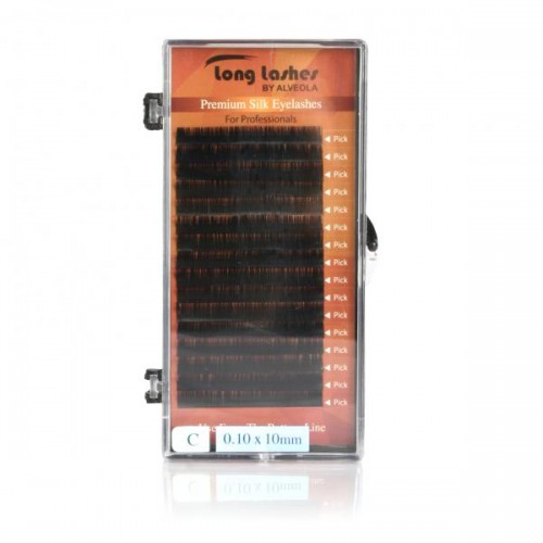 Gene Extreme Volume - C/ 0,10 - 10mm - Matase - Long Lashes