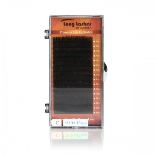 Gene Extreme Volume - C/ 0,10 - 12mm - Matase - Long Lashes