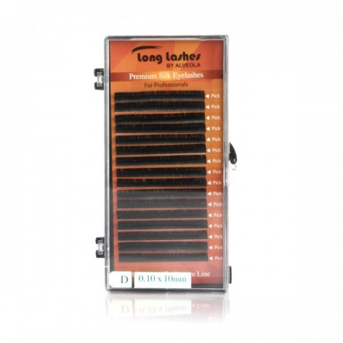 Gene Extreme Volume - D/ 0,10 - 10mm - Matase - Long Lashes