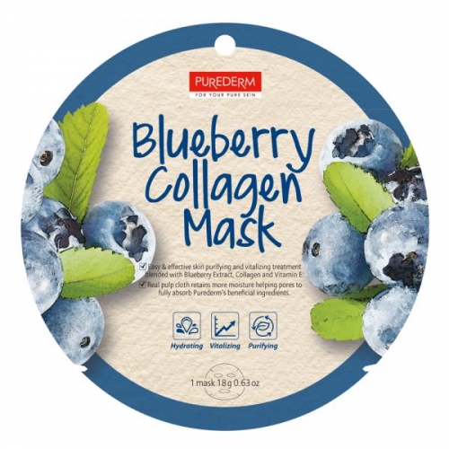 Masca BlueBerry - cerc - PureDerm