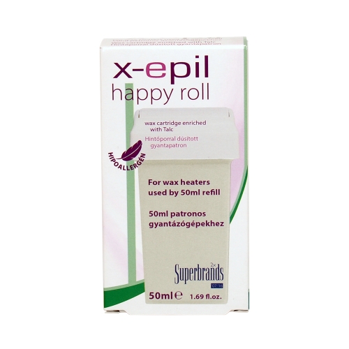Rezerva Happy Roll - Hipoalergenic - Talc - 50 ml - X-Epil