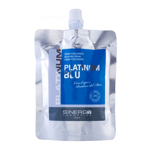 Crema pentru decolorarea parului - Blue - 250 ml - Sinergy Platinum