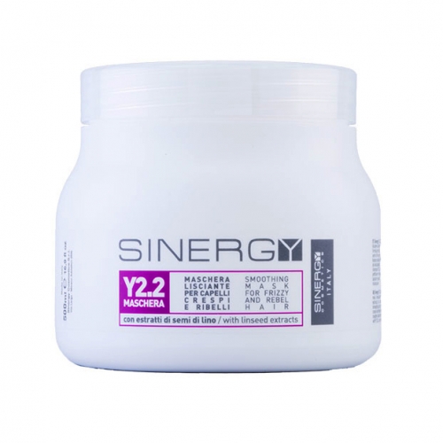 Masca pentru par electrizat si rebel - 500 ml - Sinergy