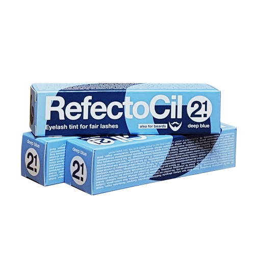 Set vopsea sprancene si gene - albastru - 2.1 - 3 buc - Refectocil