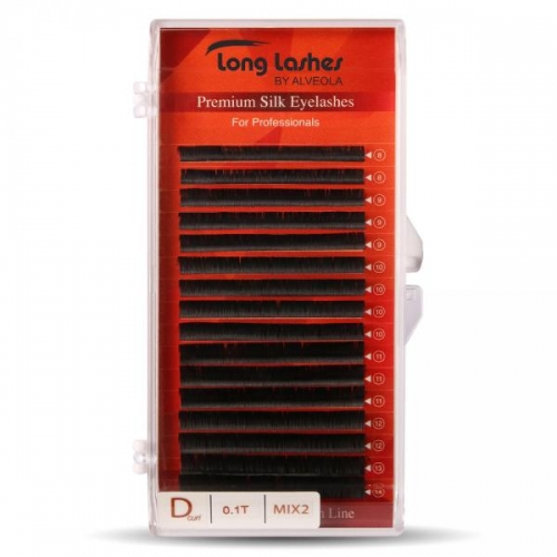 Gene Extreme Volume - D/ 0,10 - 8-9-10-11-12-13-14mm - Matase - Long Lashes