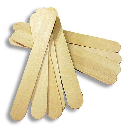 Spatula lemn pentru ceara traditionala - 100 buc