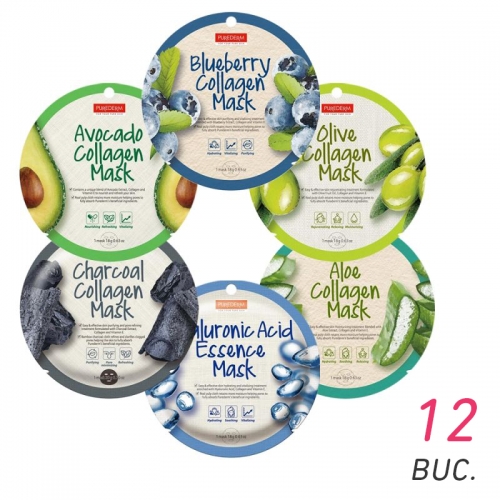 Masti 3D - cele mai eficiente - cerc  - 12 buc. - PureDerm