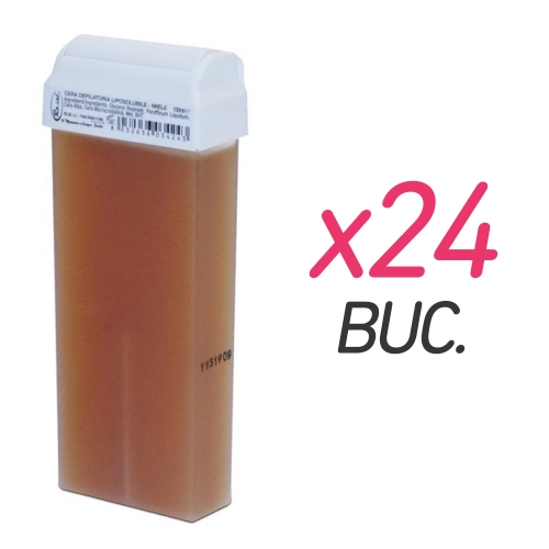 Ceara de unica folosinta - galben natur - 100 ml x 24 buc.