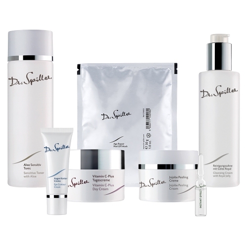 Tratament de Intinerire cu Masca antirid Peel Off - Set Mic - Dr Spiller