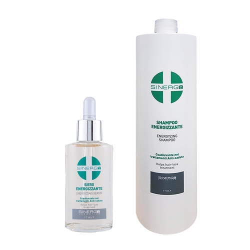 Tratament energizant impotriva caderii parului - 60 ml + 1000 ml - Sinergy