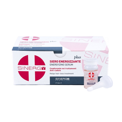Ser energizant impotriva caderii parului PLUS - 8 ml x 10 buc - cutie - Sinergy