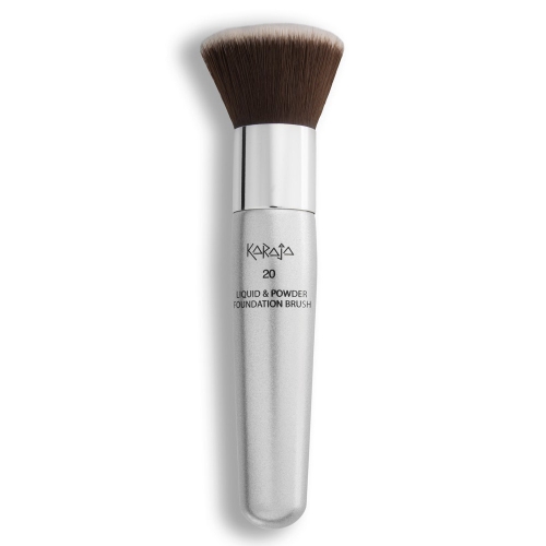 Pensula pentru fond de ten lichid sau cremos - Nr. 20 - Karaja
