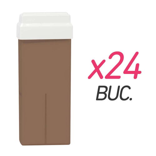 Ceara de unica folosinta - aroma de ciocolata - 100 ml x 24 buc - Roial