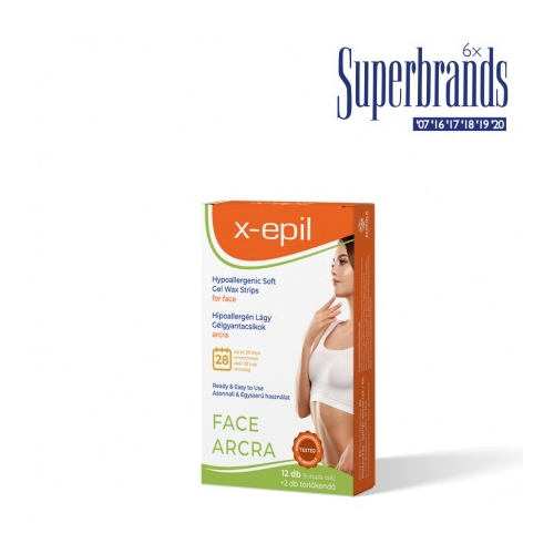 Benzi depilatoare hipoalergenice pentru fata - X-Epil