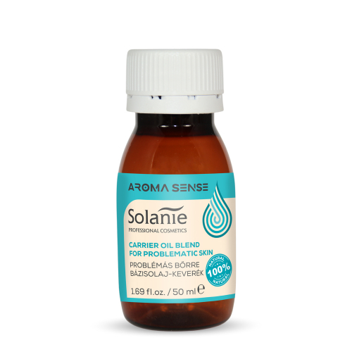Amestec de uleiuri de baza pentru ten uscat si seboreic - Aroma Sense - 50 ml - Solanie