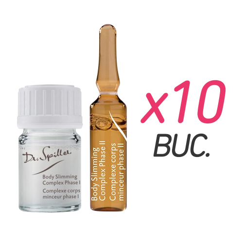 Fiola Anticelulitica cu Cofeina si L-carnitina - 10 buc - Dr Spiller