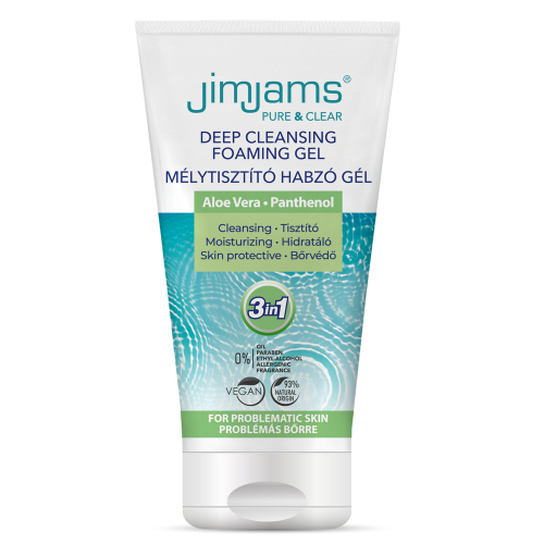 Gel spuma de curatare Beauty cu aloe vera - 150 ml - JimJams