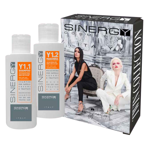 Travel Kit - sampon si balsam par uscat si tratat - Sinergy