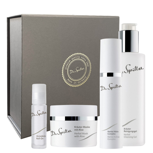 Set Herbal Solution pentru ten acneic - Dr Spiller