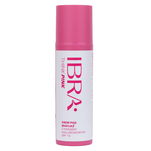 Baza de machiaj cu acid hialuronic si SPF 15 THINK PINK - 50 ml - Ibra