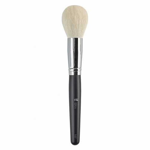 Pensula pentru pudra si bronzer din par natural de capra NR 107 - Ibra