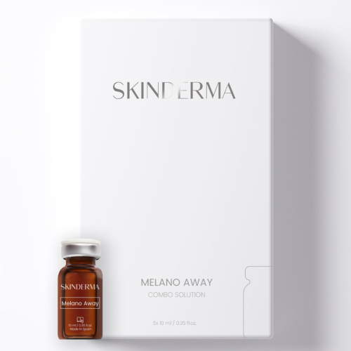 Fiola depigmentanta Melano Away - 10 ml x 5 buc - cutie - Skinderma