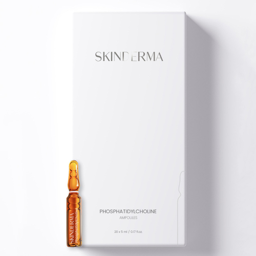 Fiola pentru remodelare corporala cu Fosfatidilcolina - 5 ml x 20 buc - cutie - Skinderma