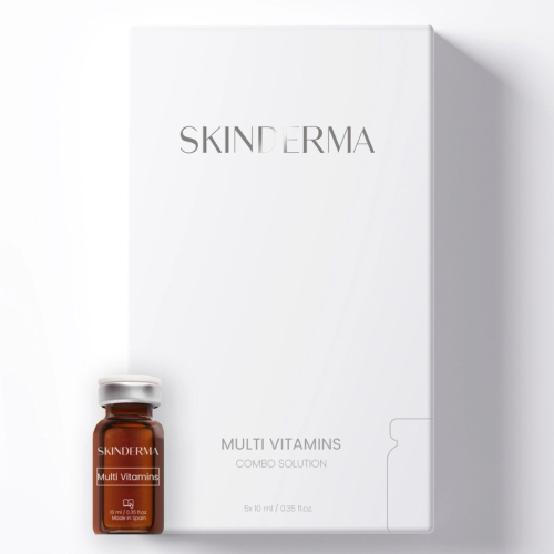 Fiola de reinnoire cu Multivitamine - 10 ml x 5 buc - cutie - Skinderma