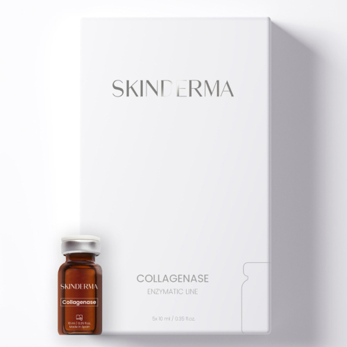 Fiola regeneranta Colagenase - 10 ml x 5 buc - cutie - Skinderma