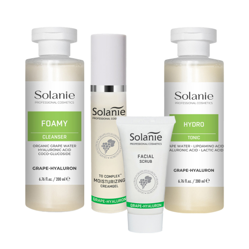 Set Regenerant pentru ten matur, normal, seboreic - mic - Solanie