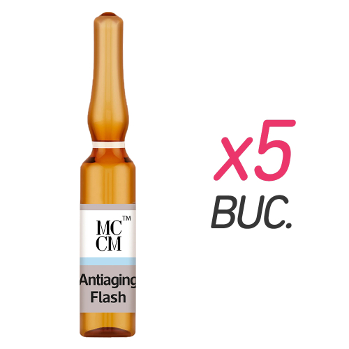 Kit fiole hidratante Antiaging Flash - 5 buc - MCCM