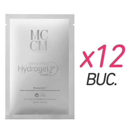 Masca Hydrogel cu efect AntiAging - 30 ml x 12 buc - cutie - MCCM