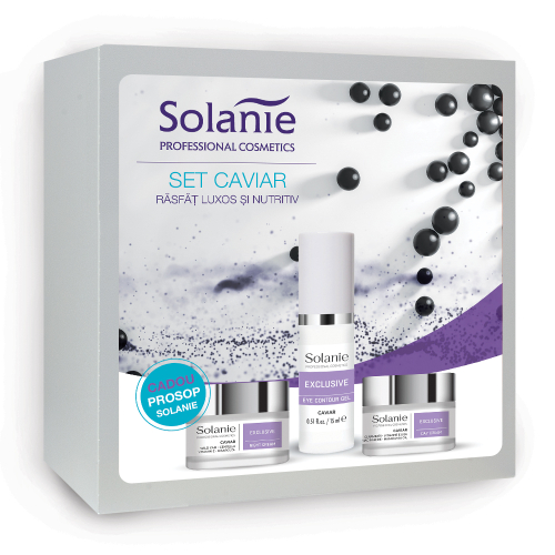 Set nutritiv cu Caviar - Solanie