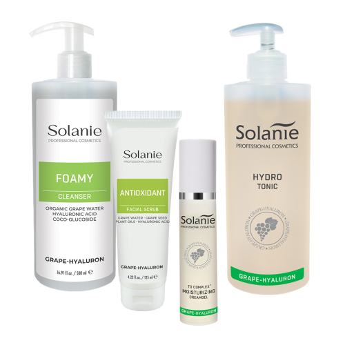 Kit Regenerant pentru ten matur, normal, seboreic - mare - Solanie