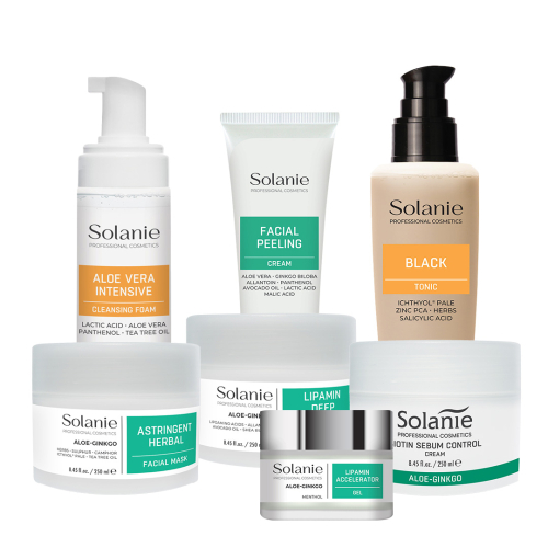 Tratament pentru ten Seboreic Deshidratat - Kit Mare - Solanie