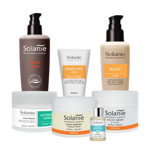 Tratament pentru Ten Seboreic - Kit Mare - Solanie