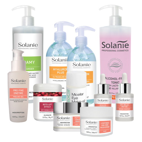 Tratament Antiaging cu MezoPeptide - Kit Mare - Solanie