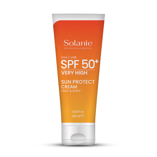 Crema de protectie solara pentru fata si corp SPF 50 - 125 ml - Solanie