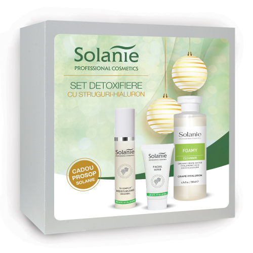 Set Detoxifiere Struguri-Hialuron - Solanie