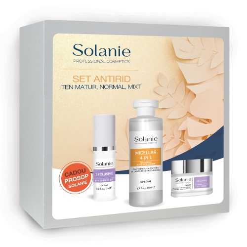 Set Antirid pentru ten matur, normal, mixt - Solanie