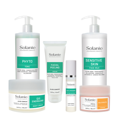 Set creme Lorena pentru ten uscat, peste 45 ani - Solanie